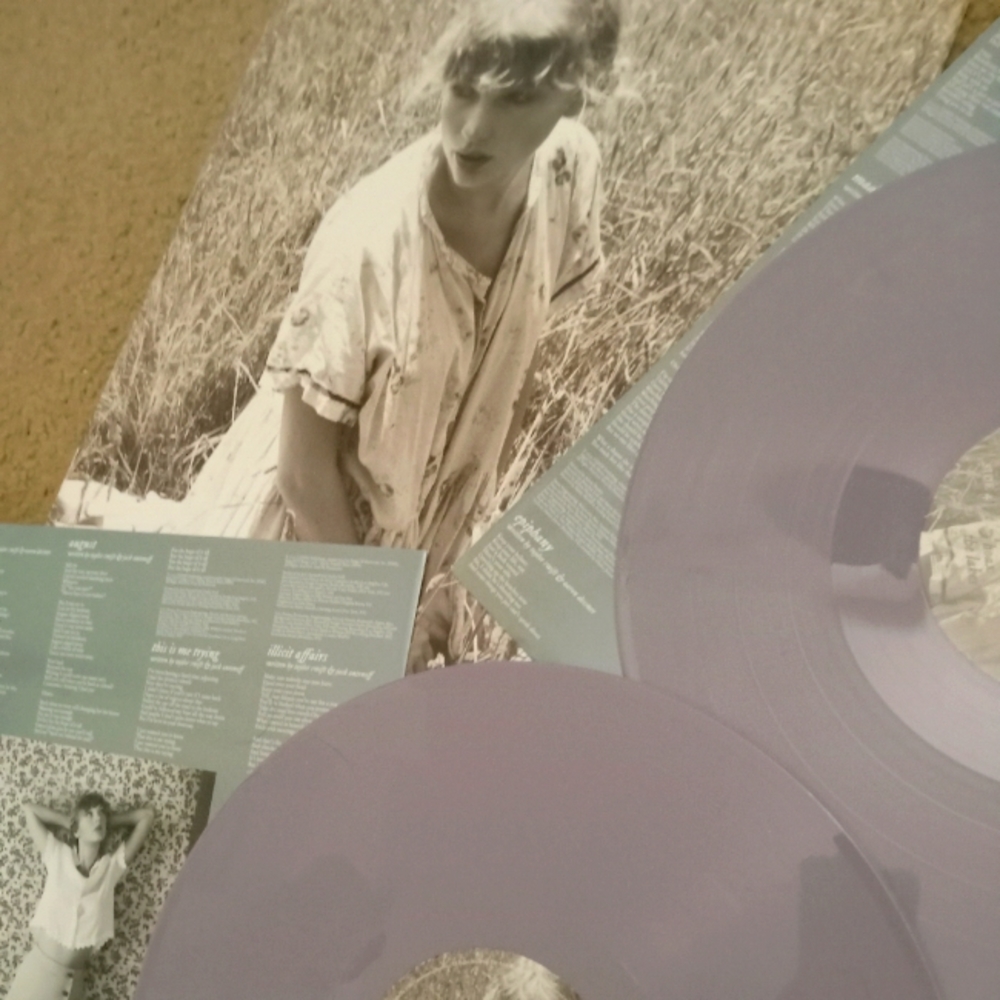 Taylor Swift Folklore Vinyl Betty's Garden
